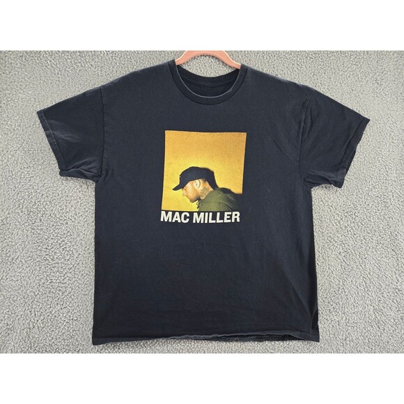 Mac Miller Shirt Mens XL Black Official Product Hip Hop Rap Band Tee - Picture 1 of 5